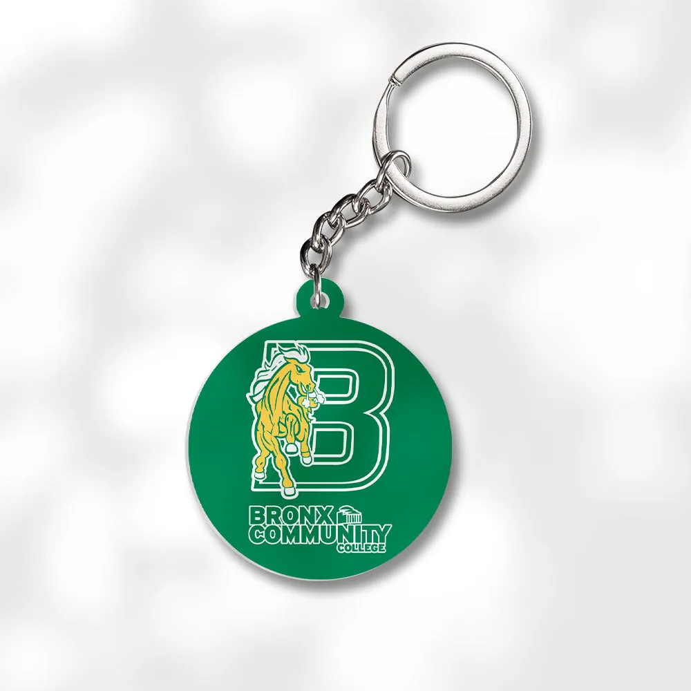 Pack 3 Bronx Community College Keychains