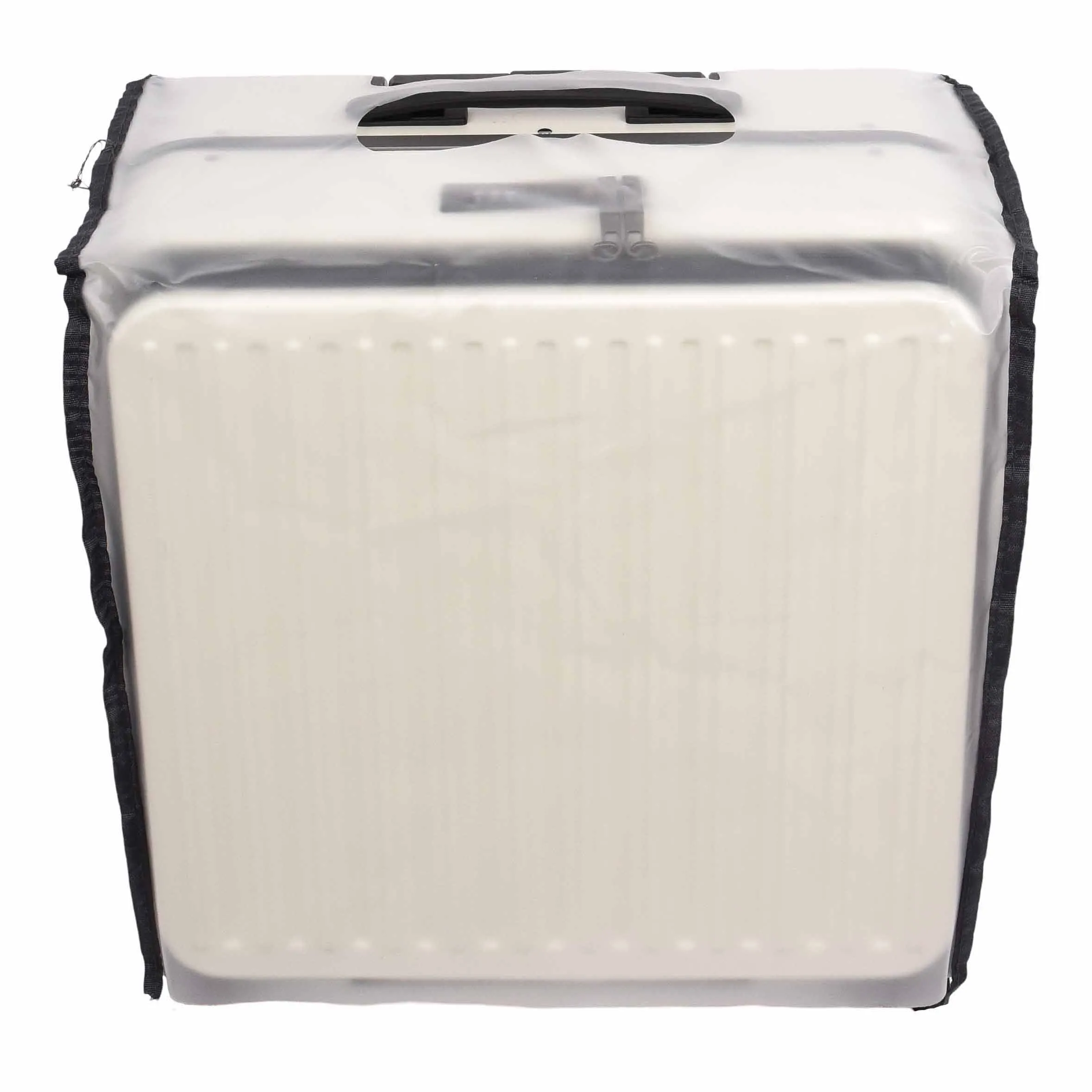 Pilot Case Hard PC Laptop Bag 4 Wheels Business Travel Luggage Scoot Off White