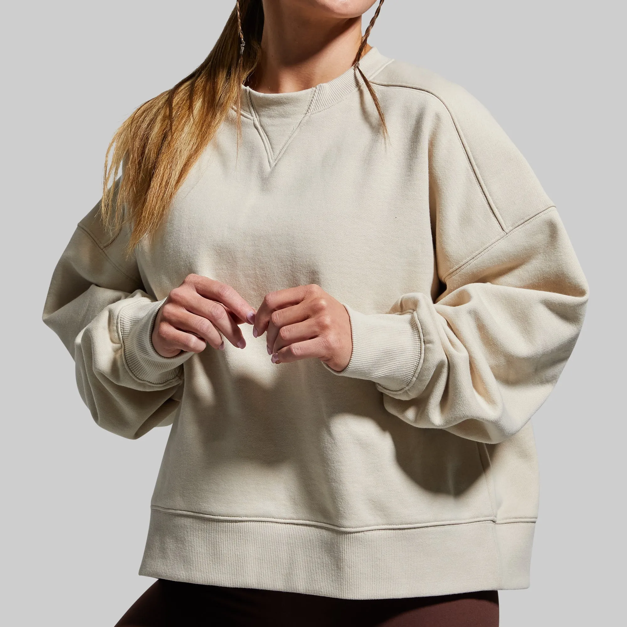 Pump Sweatshirt (Oatmeal)