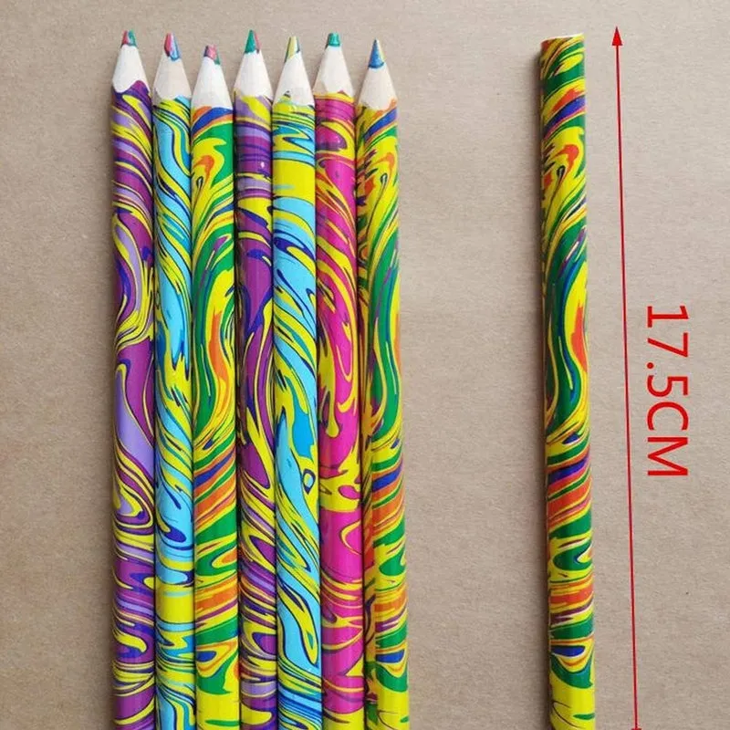 Rainbow Colors Pencils for Kids Set of 4 Pcs with Sharpener Art & Craft/Drawing/Painting/Making Greeting Cards