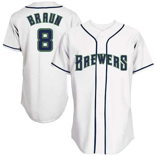 Ryan Braun 1994 Milwaukee Brewers Throwback Jersey