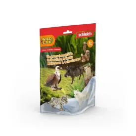 Schleich Wild Life 3 Piece Collectible Blind Bag Series 4