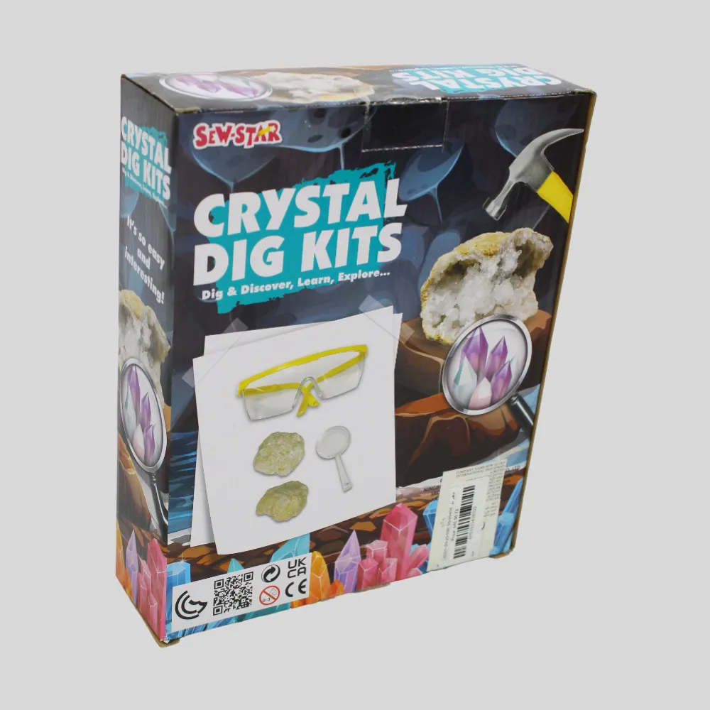 Sew-Star Crystal Dig Kits- Excavation Toy For Kids, 6 0