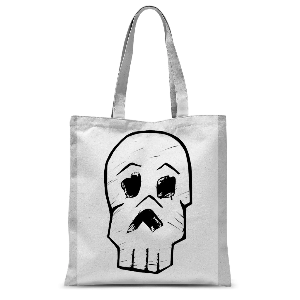 Skull and Cross Bones Classic Sublimation Tote Bag