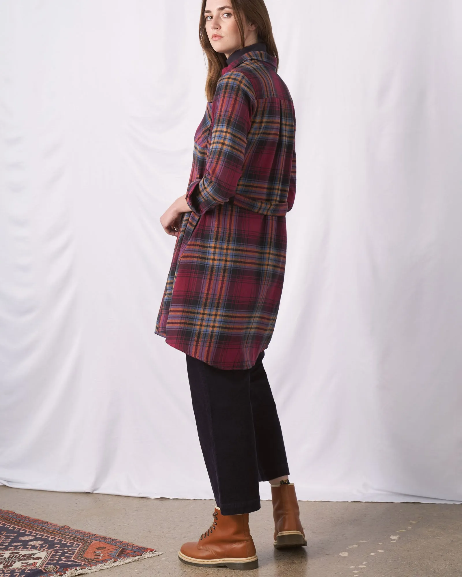 The Responsible Flannel Dress