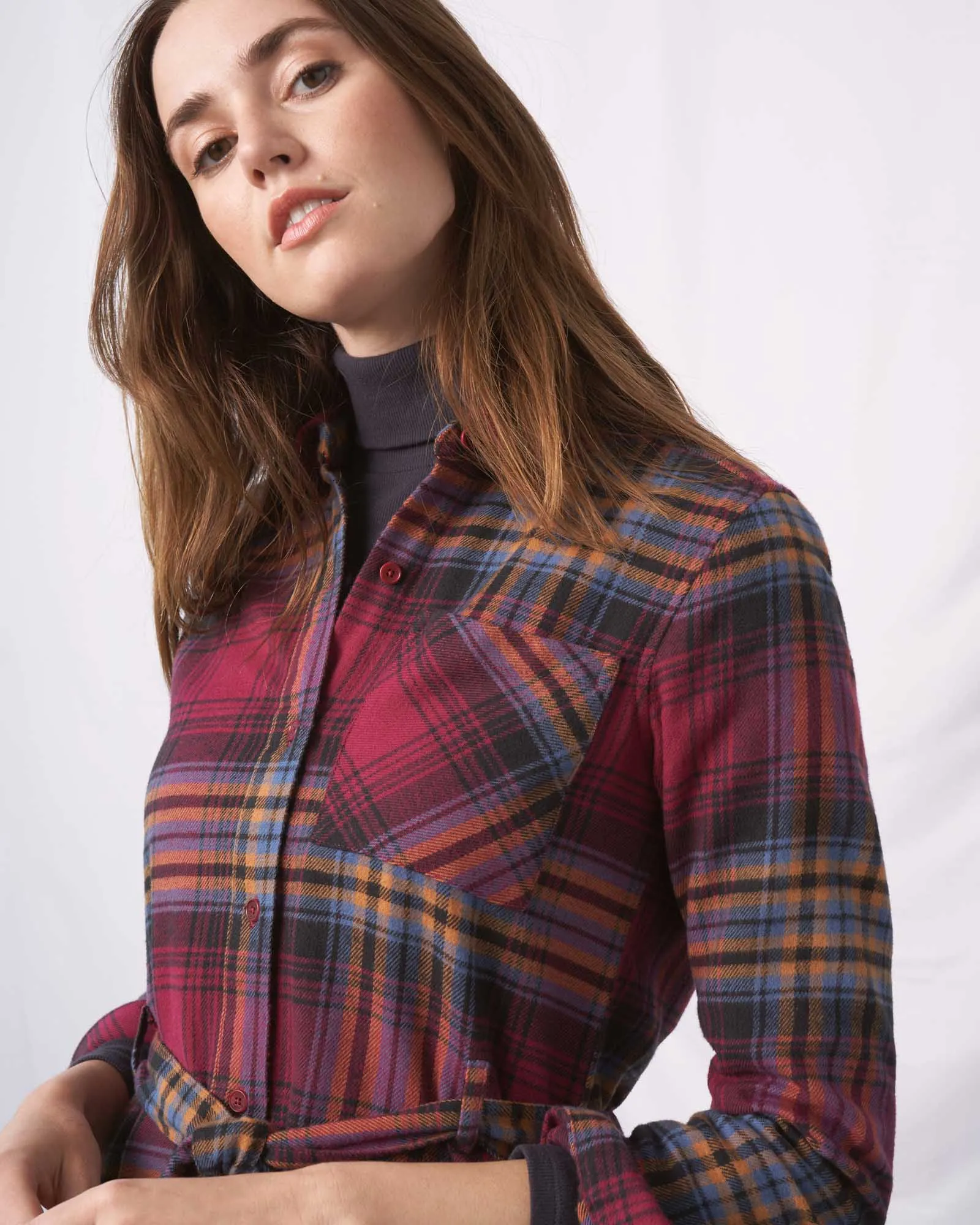 The Responsible Flannel Dress