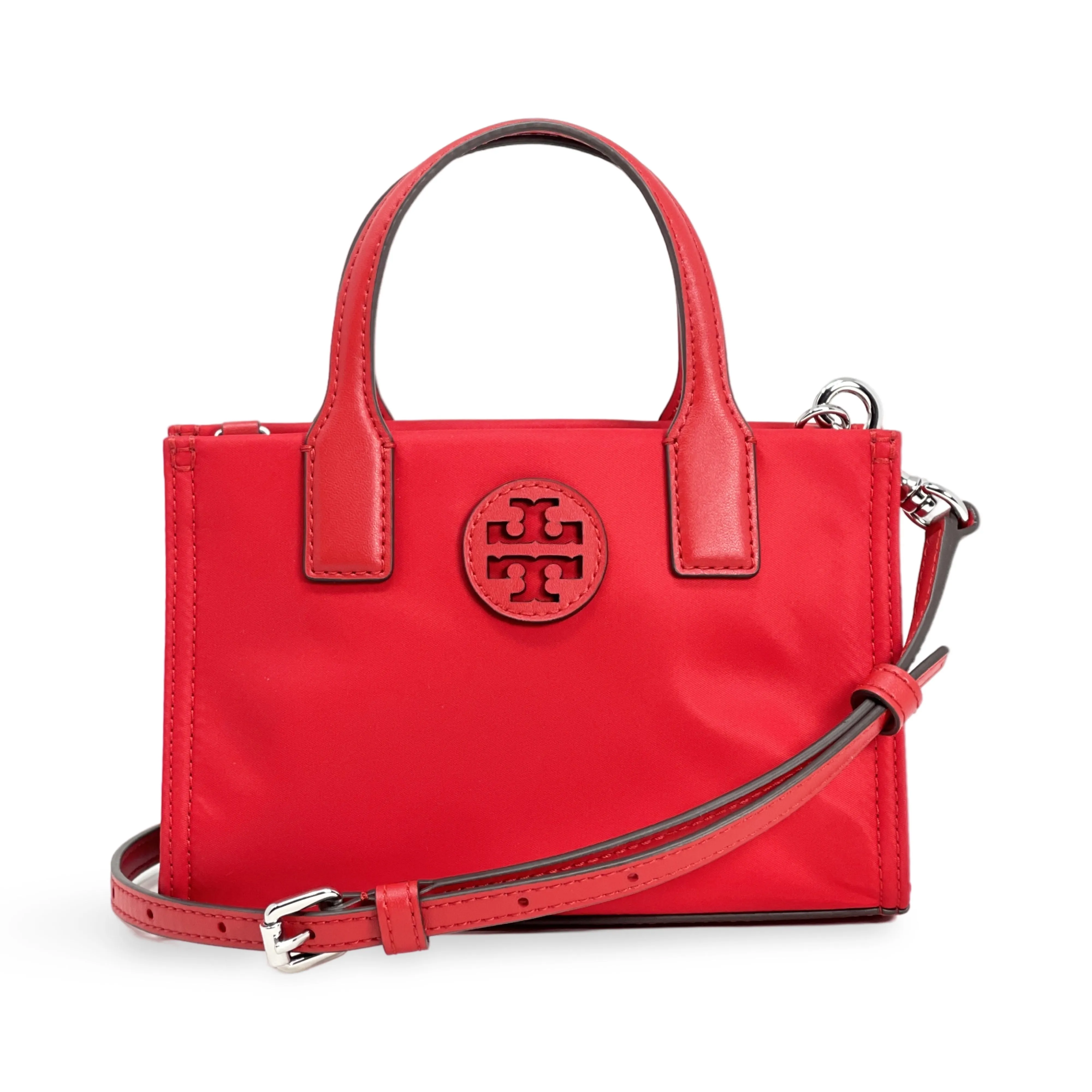 Tory Burch Women's Ella Extra Small Top Zip Nylon Crossbody Bag