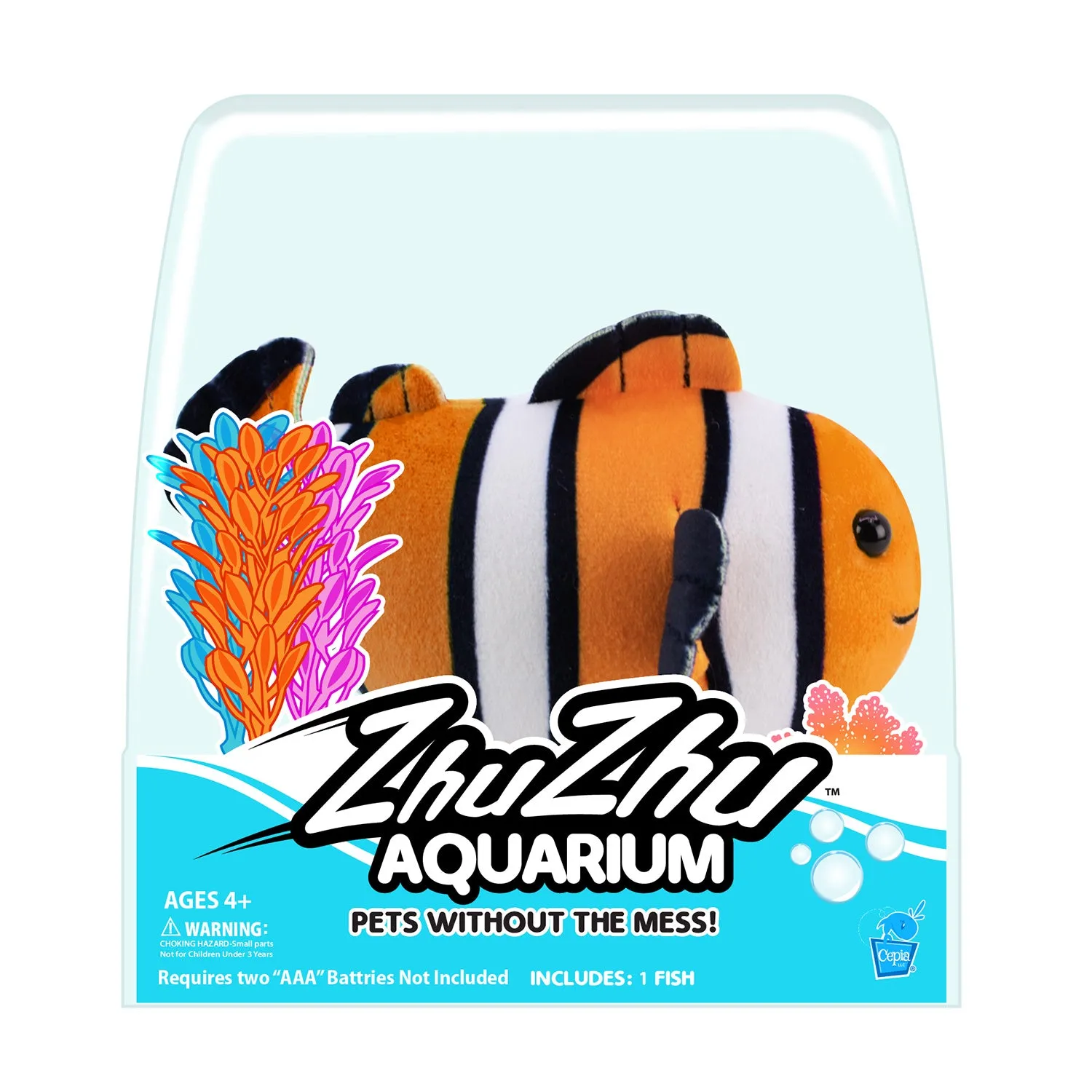 Zhu Zhu Aquarium Fish Clownfish